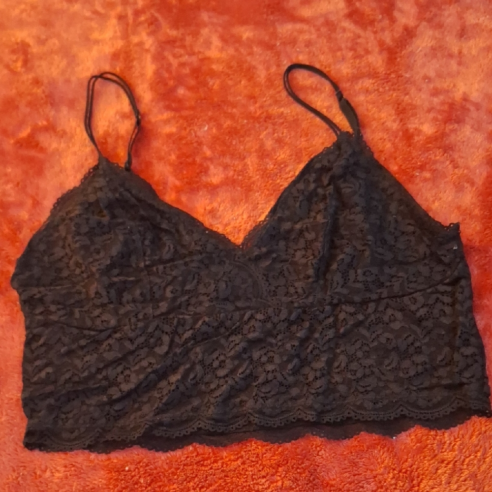 SO Black Lace Tank Top